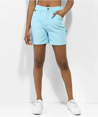 Empyre Laurel Blue Corduroy Carpenter Shorts