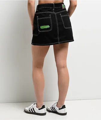 Empyre Leah Black Carpenter Skirt