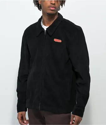 Empyre Logo Black Corduroy Coaches Jacket