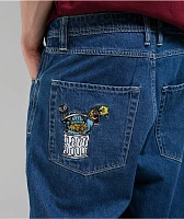 Empyre Loose Fit Alley Cat Blue Denim Skate Jeans