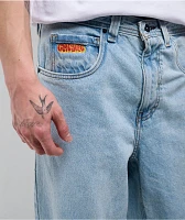 Empyre Loose Fit Light Wash Denim Skate Jeans