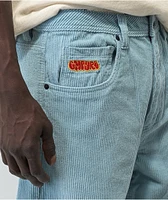 Empyre Loose Fit SK8 Corduroy Light Blue Skate Pants
