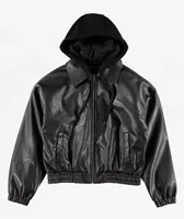 Empyre Lorelei Black Bomber Jacket