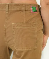 Empyre Marlo Bronze Brown Canvas Cargo Pants