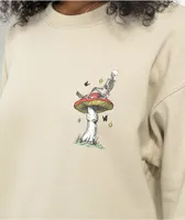 Empyre Nature Heals Sand Crewneck Sweatshirt