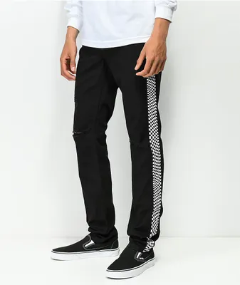 Empyre Recoil Checkered Tape Black Jeans