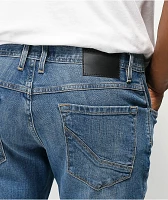 Empyre Skeletor Pally Blue Denim Skinny Jeans