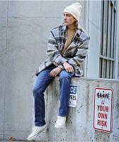 Empyre Skeletor Pally Blue Denim Skinny Jeans