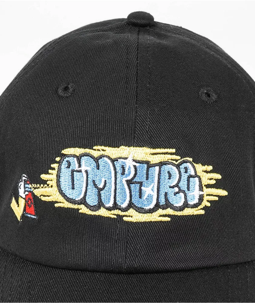 Empyre Spray It Dad Black Strapback Hat
