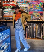 Empyre Suzie Light Wash Denim Overalls