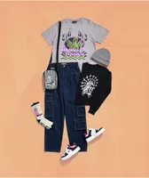 Empyre Tori Bold Evening Wash Cargo Skate Pants
