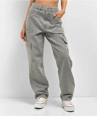 Empyre Tori Porkchop Pocket Grey Cargo Skate Jeans