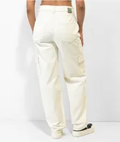 Empyre Tori White Cargo Skate Jeans