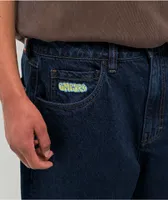 Empyre Ultra Loose Fit Evening Dark Blue Jeans