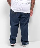Empyre Ultra Loose Fit Evening Dark Blue Jeans
