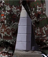 Empyre Ultra Loose Handstyle Cargo Camo Skate Pants