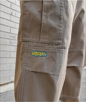 Empyre Ultra Loose Khaki Cargo Skate Pants