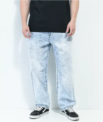 Empyre Ultra Loose Righteous Light Blue Wash Denim Skate Jeans