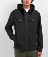 Empyre Warrant Black Hooded Work Jacket