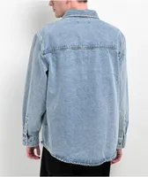Empyre Wayne Blue Denim Long Sleeve Shirt