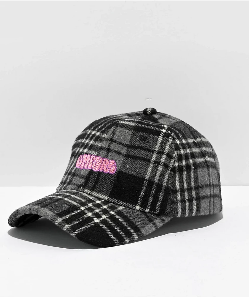 Empyre Zeta Plaid Flannel Strapback Hat