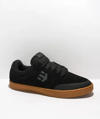 Etnies Marana Black, Dark Grey & Gum Skate Shoes
