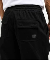 FB County Rhinestone Black Sweat Pants