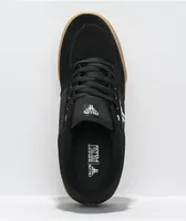 Fallen Patriot Black, White, & Gum Skate Shoes