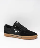 Fallen Patriot Black, White, & Gum Skate Shoes