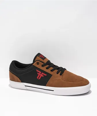 Fallen Patriot Brown, Black, & Red Skate Shoes