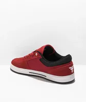 Fallen Patriot Oxblood, White, & Black Skate Shoes