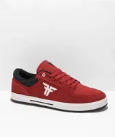 Fallen Patriot Oxblood, White, & Black Skate Shoes