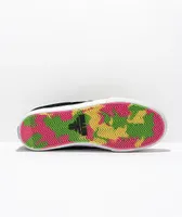 Fallen The Goat Black, Pink, & Green Skate Shoes