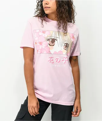 Femmemute Flower Child Pink T-Shirt