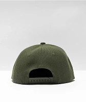 Findlay Crown Point Olive Snapback Hat