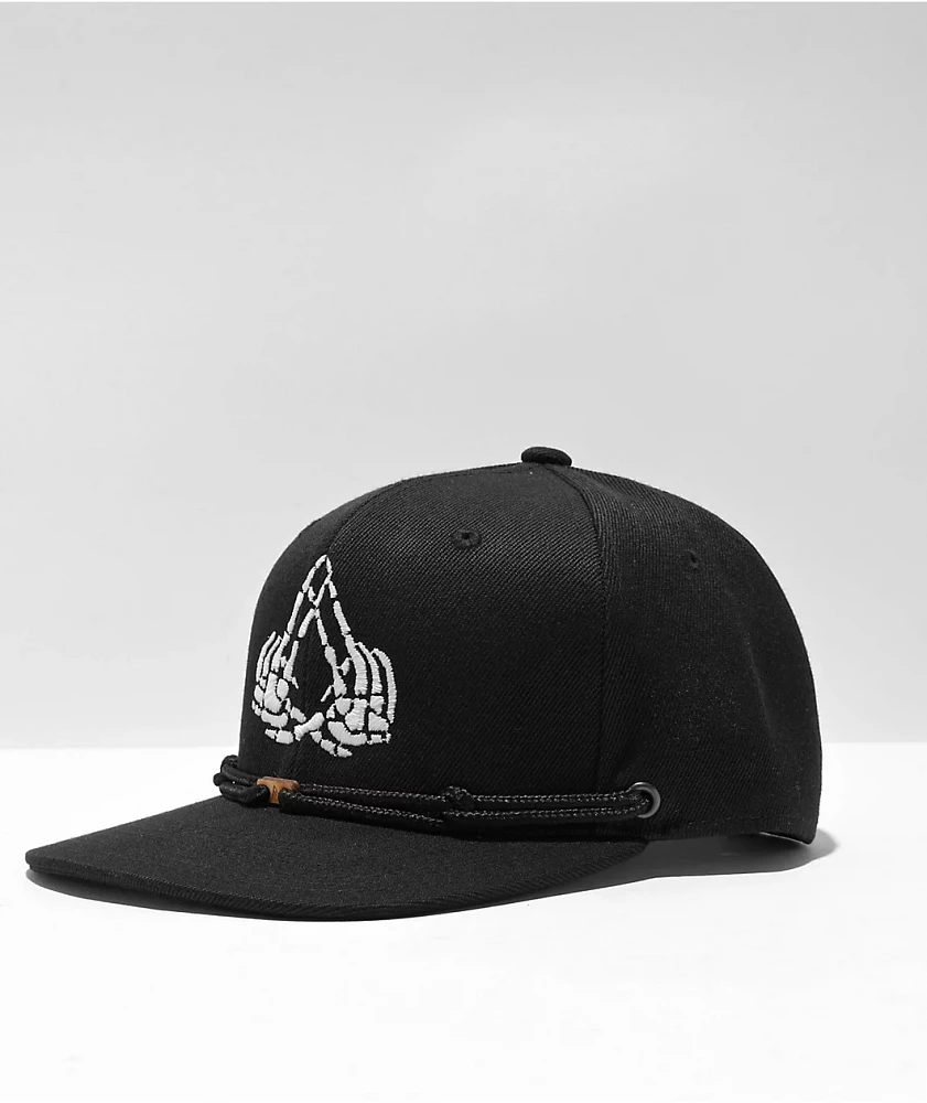 Findlay Exosso Black Snapback Hat