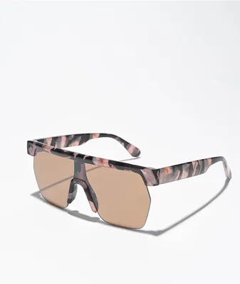Floral Shield Sunglasses
