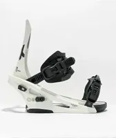 Flux DS White Snowboard Bindings 2023