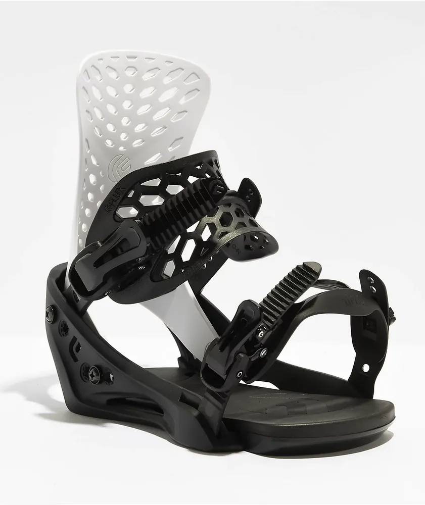Flux PR White Snowboard Bindings