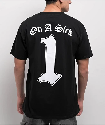 Foos Gone Wild Sick 1 Black T-Shirt