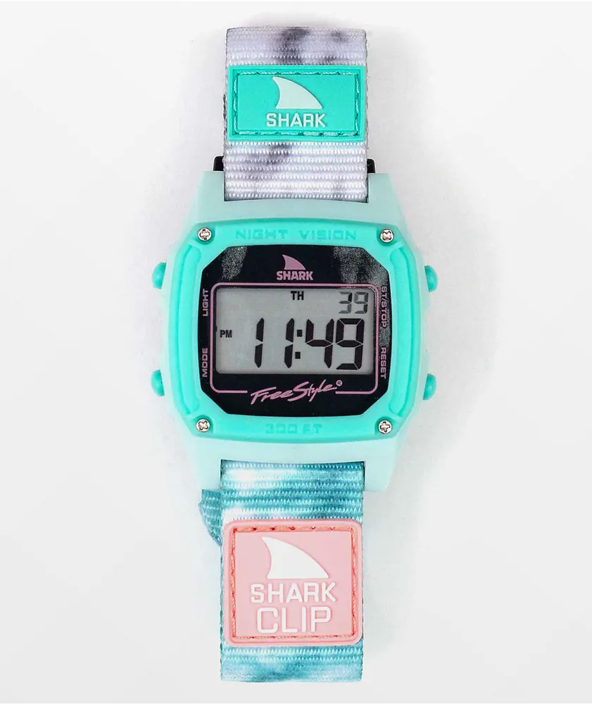 Freestyle Shark Classic Clip Aqua Cloud Digital Watch