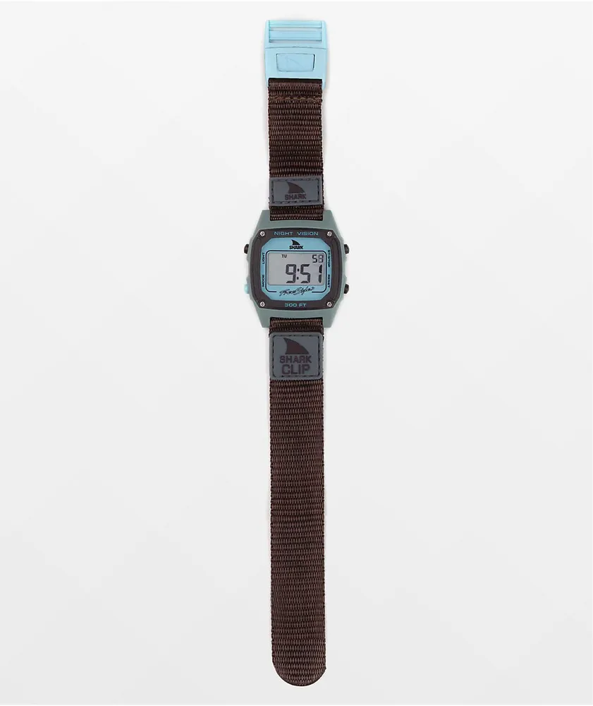Freestyle Shark Classic Clip Grey & Blue Digital Watch