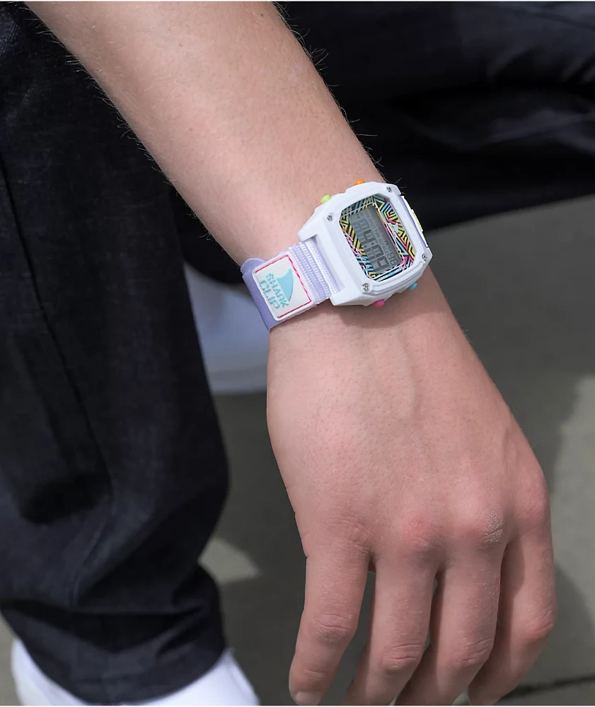 Freestyle Shark Classic Clip Neon & White Digital Watch