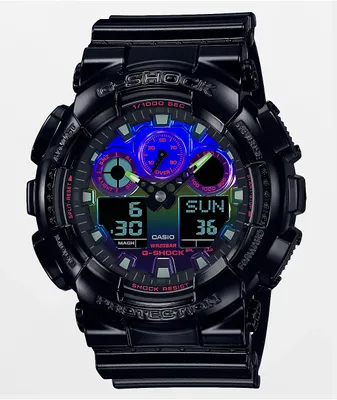G-Shock GA100RGB-1A Black & Multi Watch