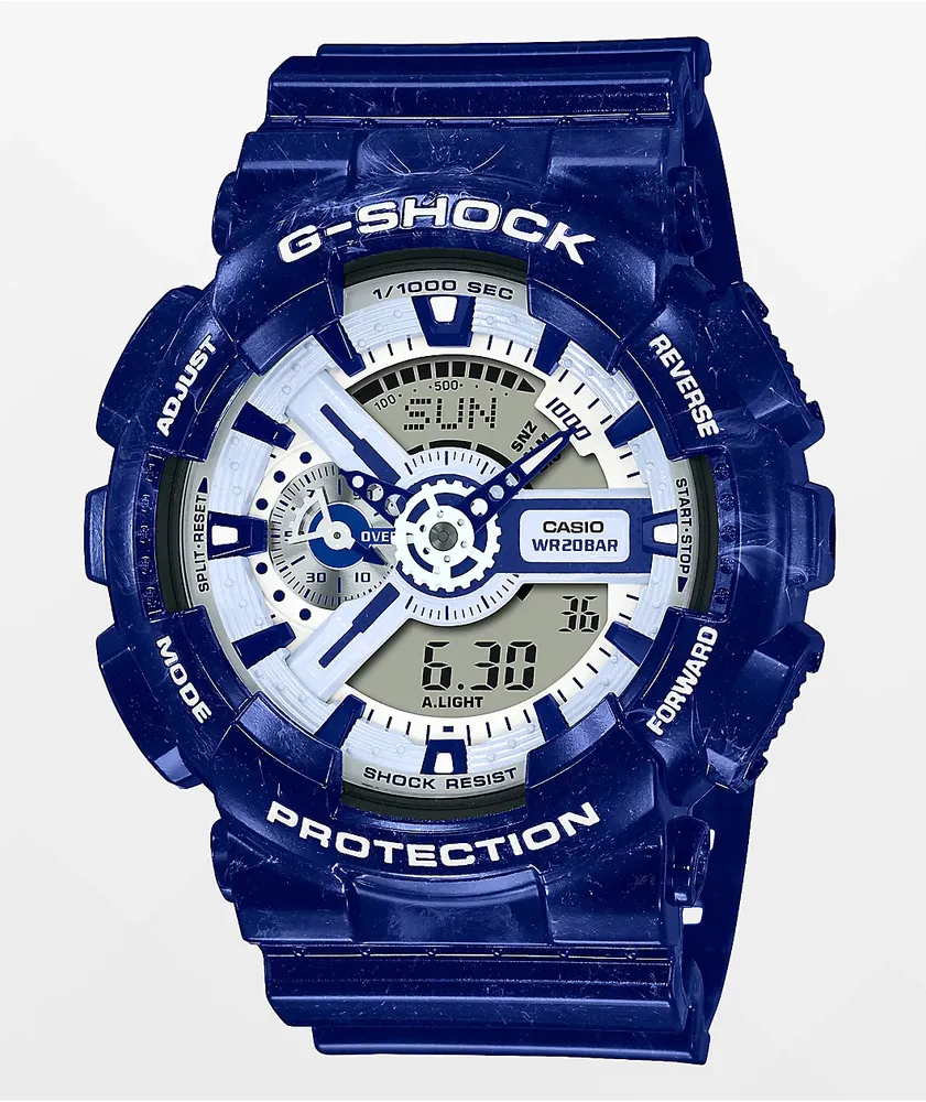 G-Shock GA110BWP-2A Blue & White Watch