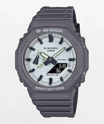 G-Shock GA2100HD-8A Grey & Glow In The Dark Analog Watch