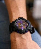 G-Shock GA700 Virtual World Black & Blue Analog & Digital Watch