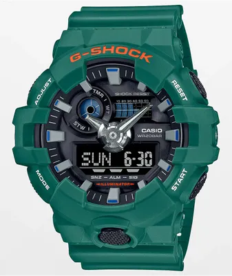 G-Shock GA700SC-3A Green & Orange Analog Watch