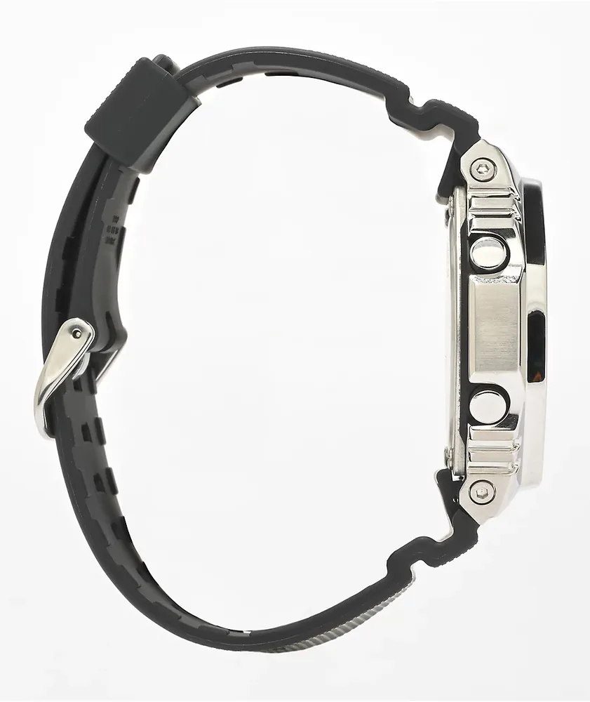 G-Shock GM2100 Metal Cover Black & Silver Analog Watch