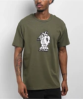 GX1000 Mind Over Matter Olive T-Shirt